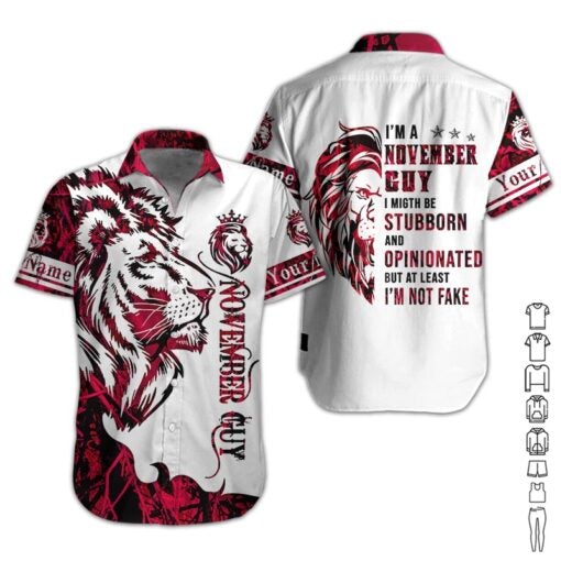November Guy Custom Hawaiian Shirt | For Men & Women | Hn1670