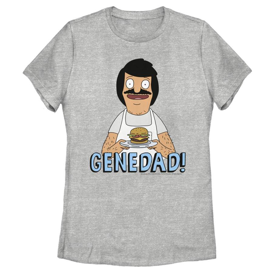 Bob’s Burgers Women’s Genedad Portrait  T Shirt