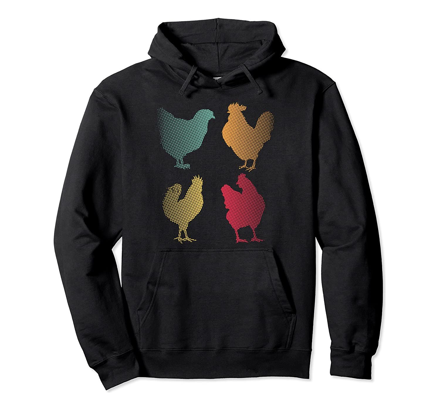 Retro Chicken Hoodie Vintage Farm Animal Mother’s Day Gift, T-Shirt, Sweatshirt, Tank Top, Racerback, Dolman