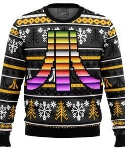 Atari Ugly Christmas Sweater, All Over Print Sweatshirt