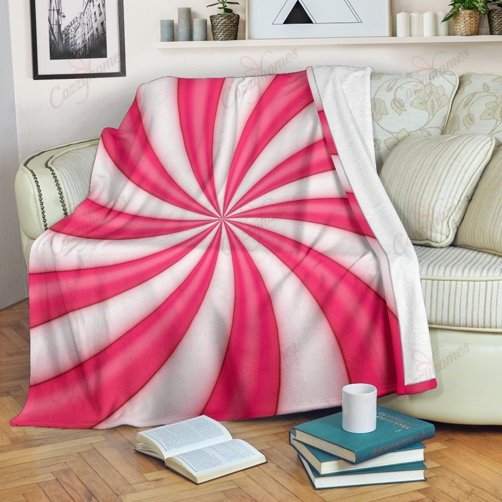 Vortex Twist Swirl Candy XL3103184CL Fleece Blanket