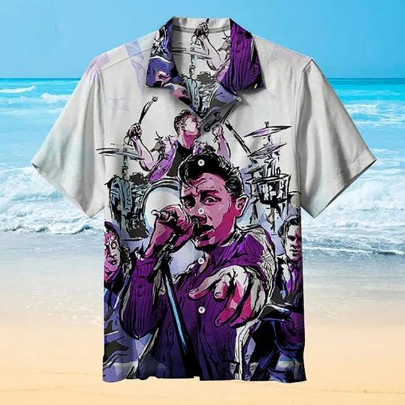 Arctic Monkeys Rock Band Hawaiian Shirt Aloha Beach Holiday Graphic Ha97871