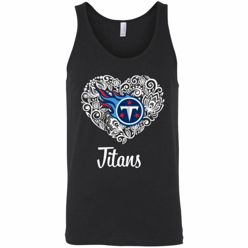 Tennessee Titans Lace Heart Shirts