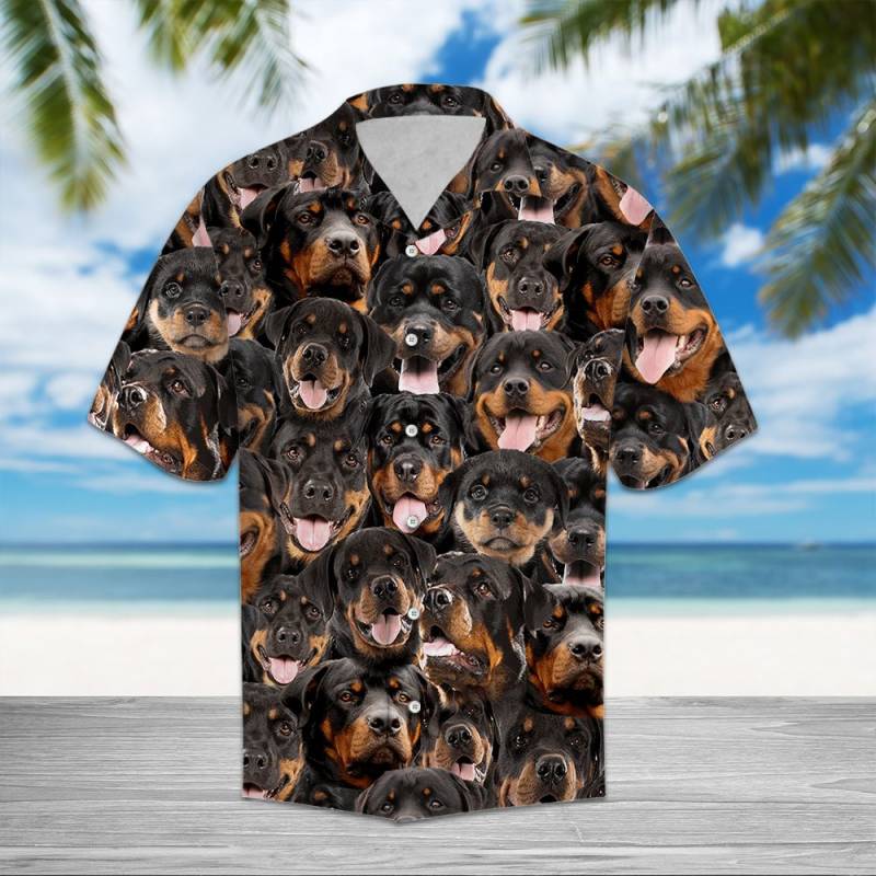 Rottweiler Awesome Hawaiian Shirt Ha43815