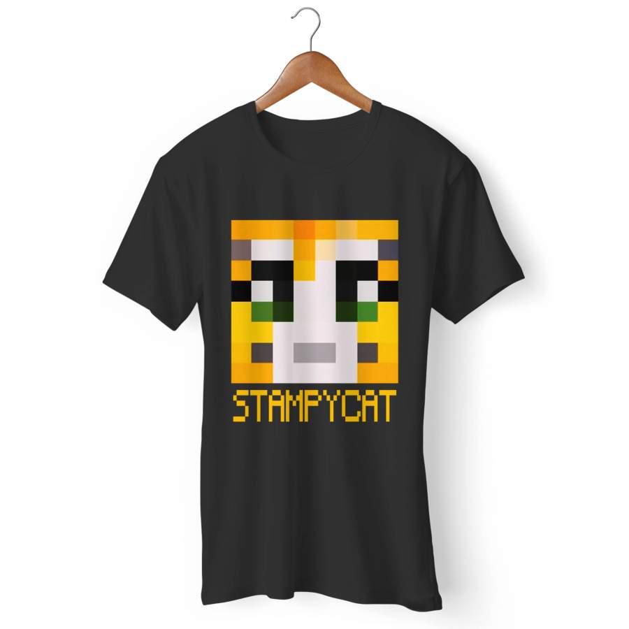 Stampy Cat Square Man’s T-Shirt