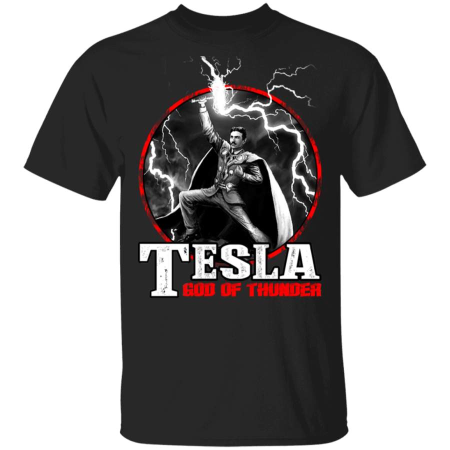 Tesla God Of Thunder T Shirt