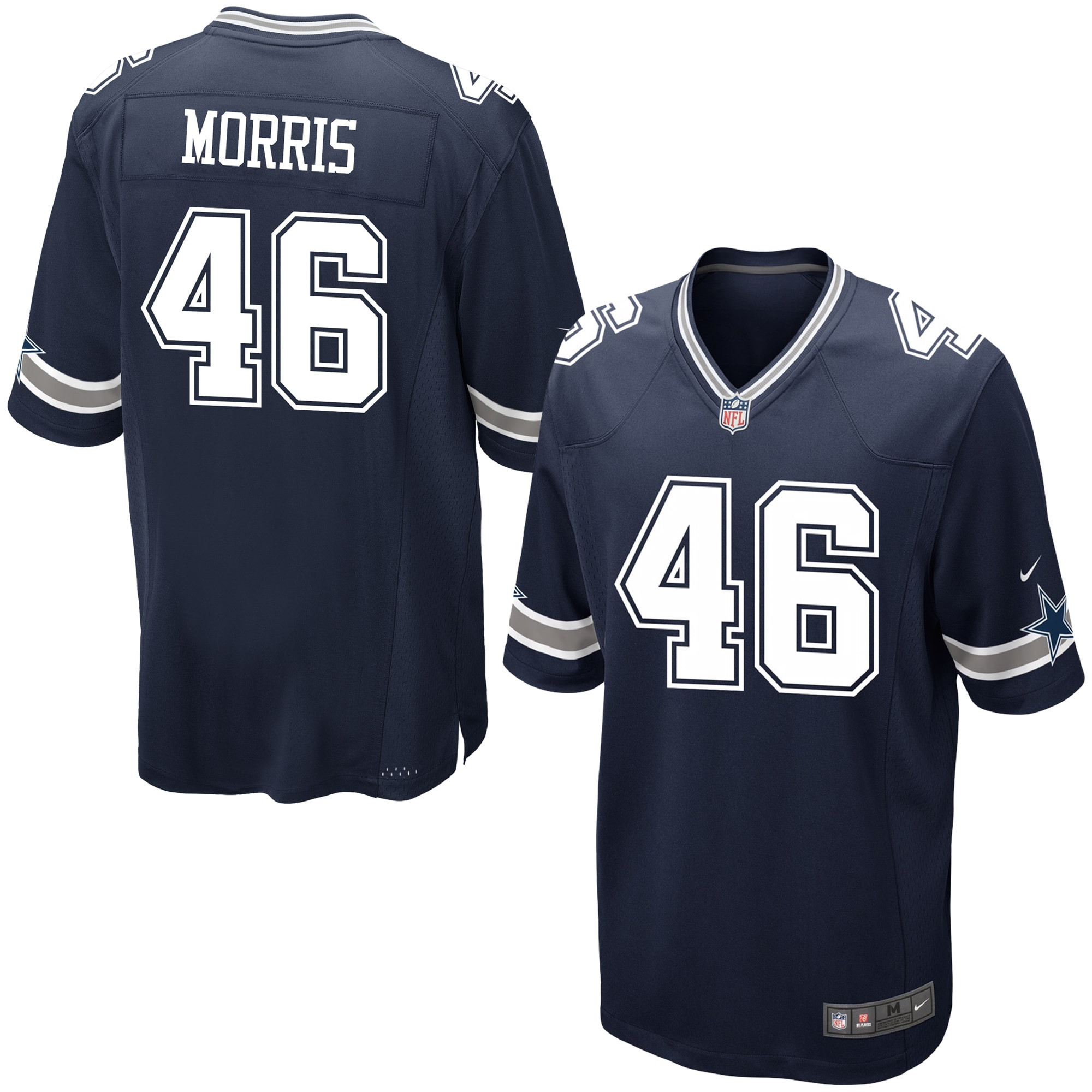 Alfred Morris Dallas Cowboys Game Jersey Navy NFL