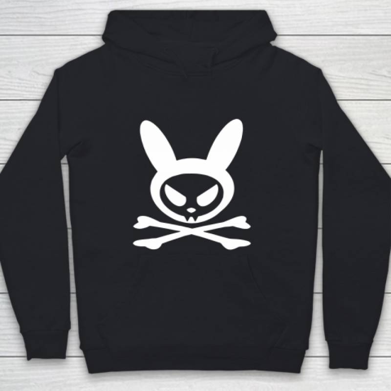 Bad Bunny Horror Rabbit Youth Hoodie