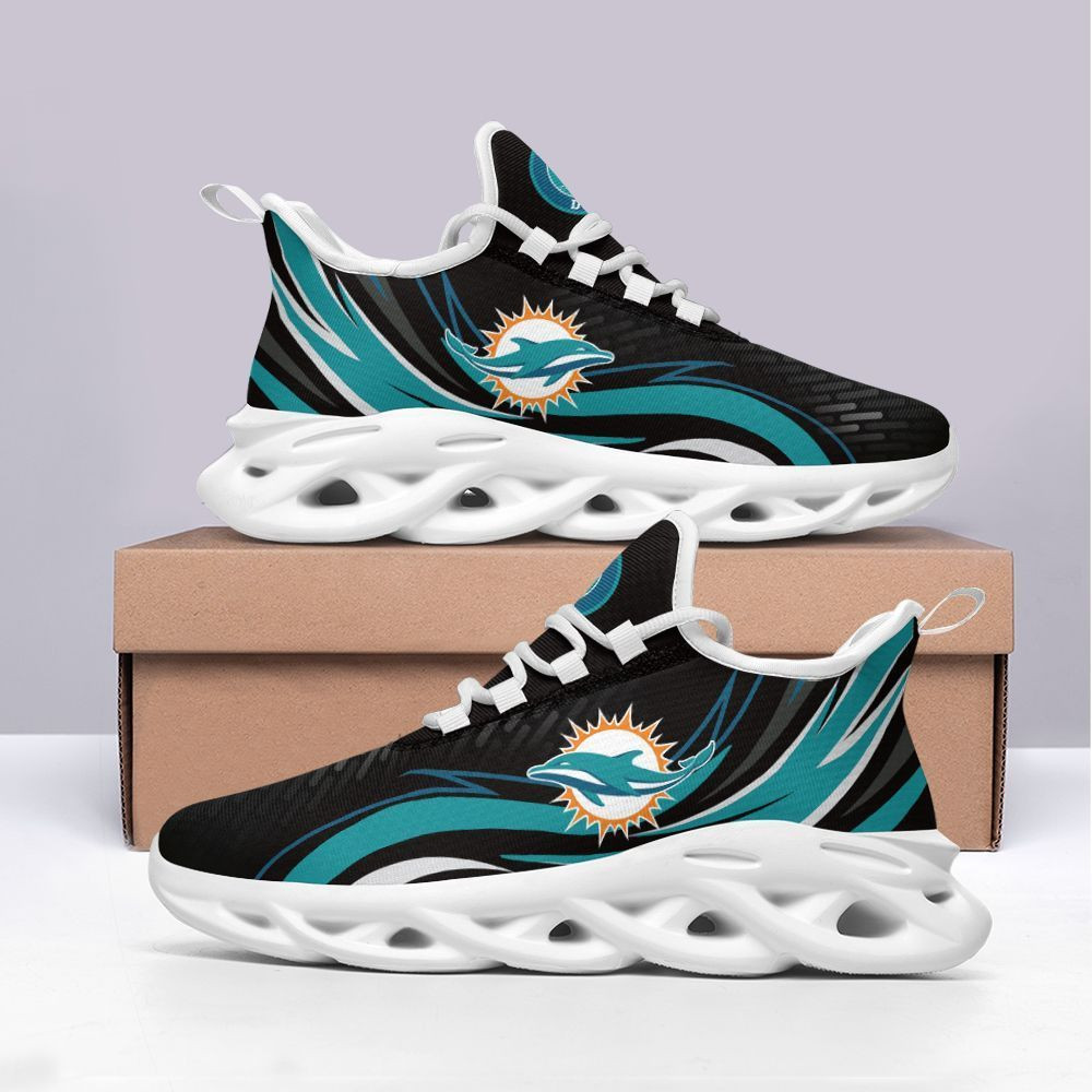 Miami Dolphins Yezy Running Sneakers Art 357