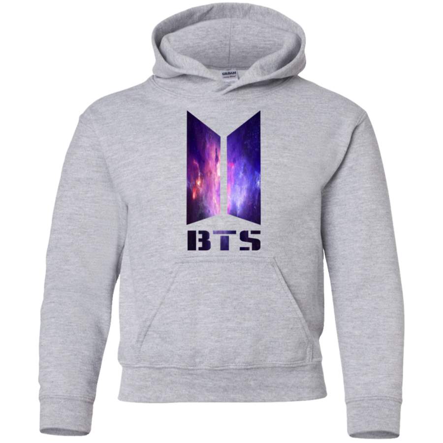 AGR bts galaxy logo Youth Pullover Hoodie