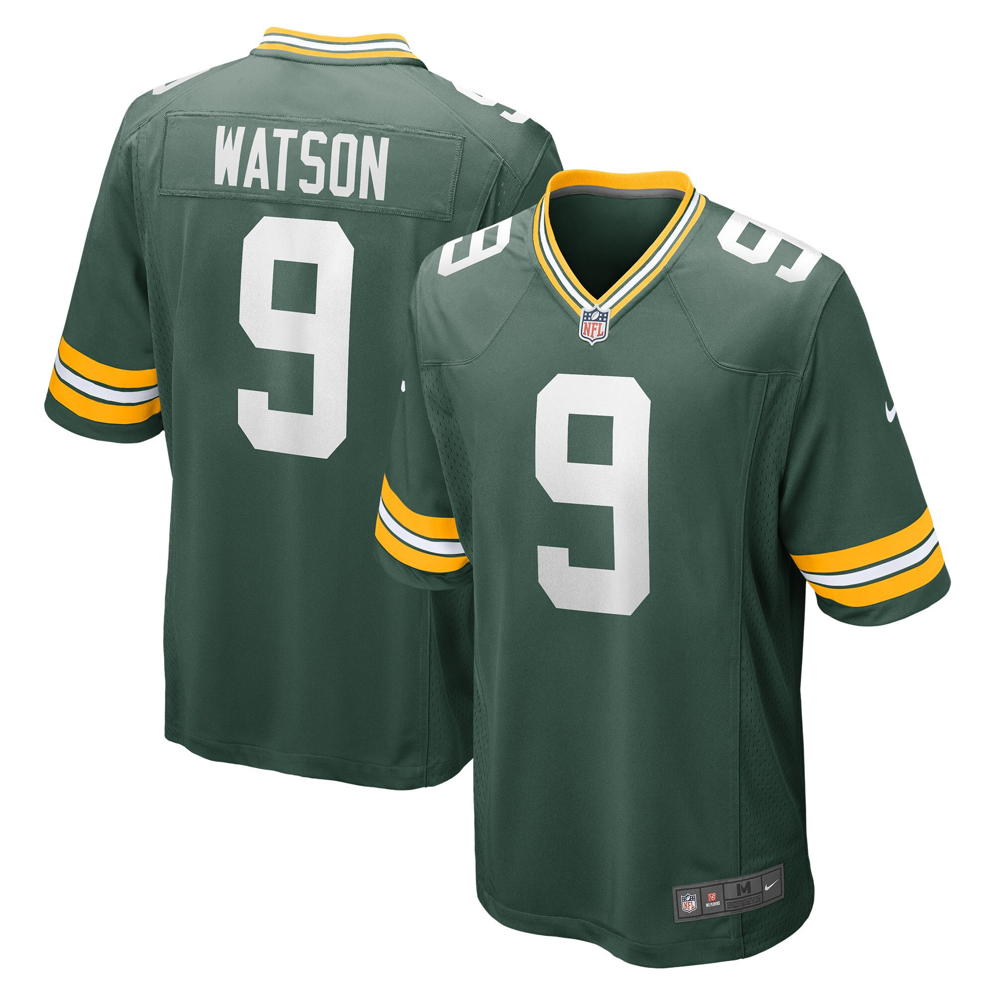 Christian Watson Green Bay Packers Game Player Jersey – Green NFL