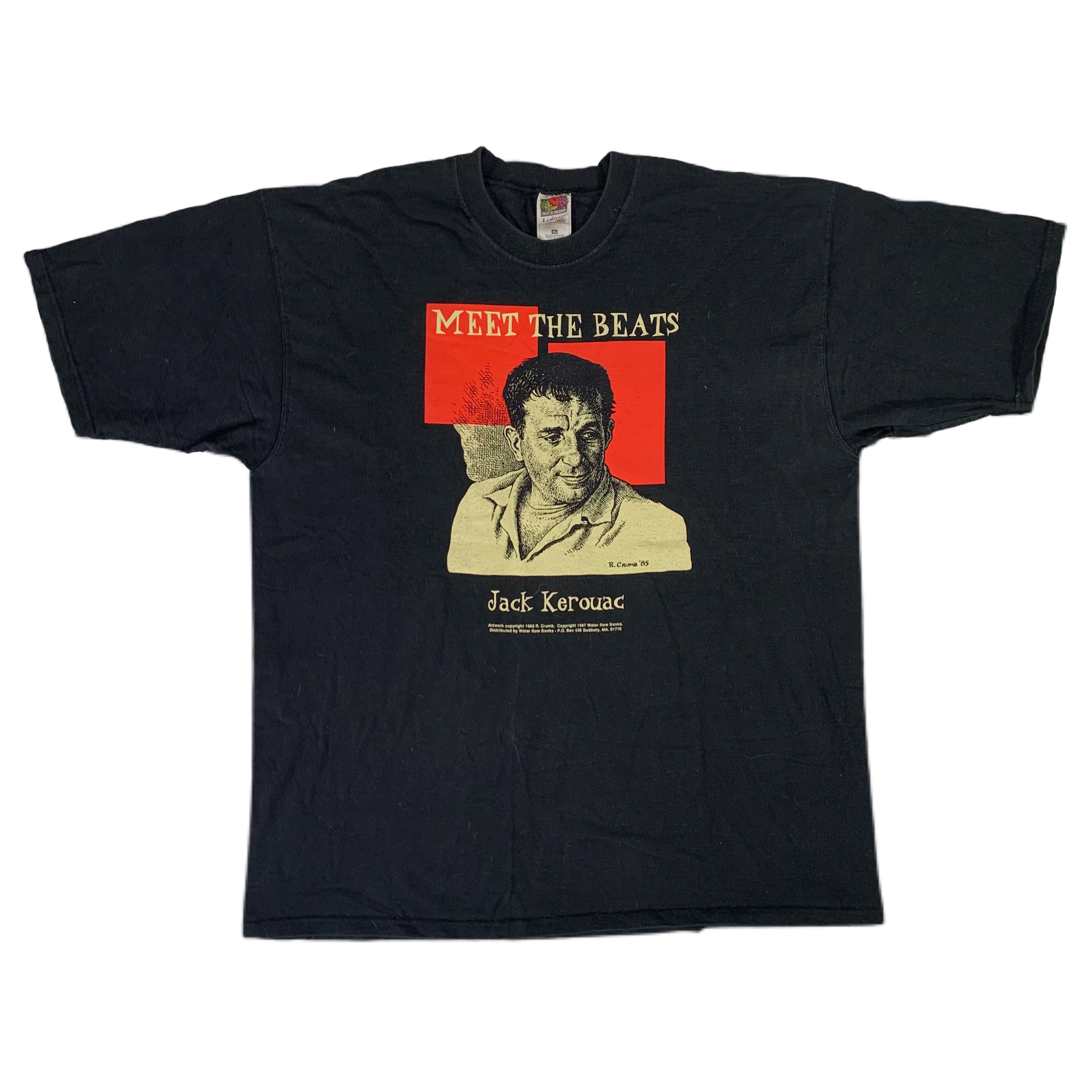 Vintage Jack Kerouac “Meet The Beats” R. Crumb Water Row Books T-Shirt