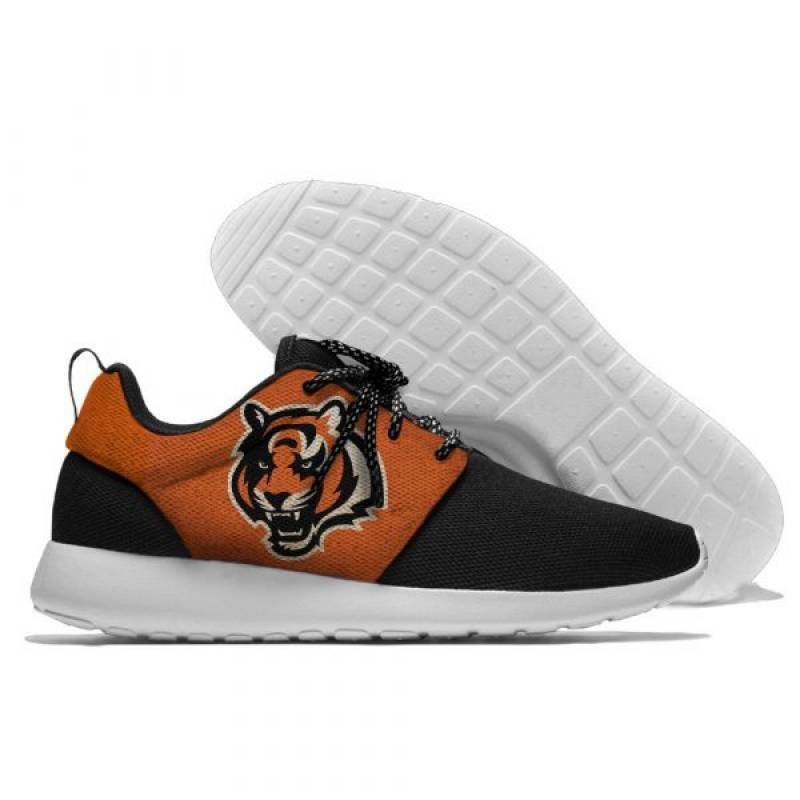 Mens And Womens Cincinnati Bengals Lightweight Sneakers, Bengals Running Shoes