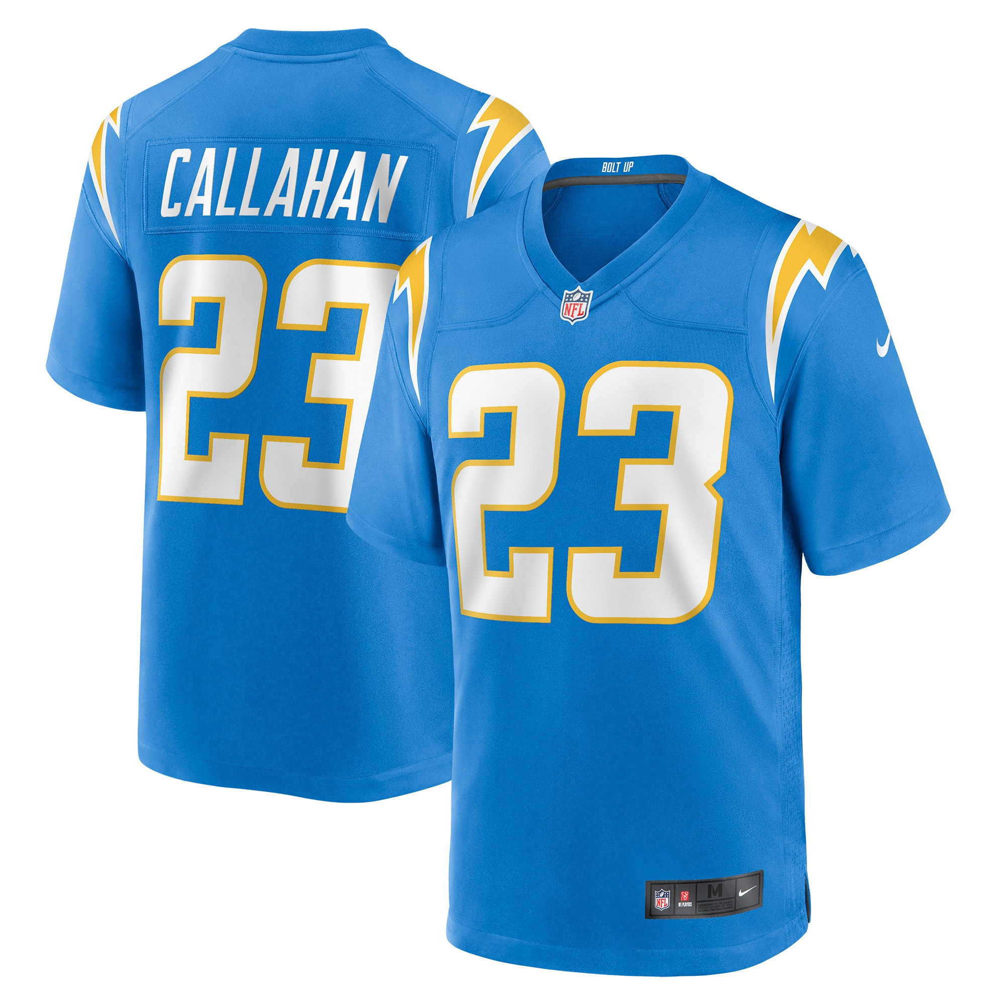 Bryce Callahan Los Angeles Chargers Game Jersey – Powder Blue NFL