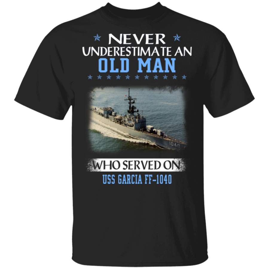 USS Garcia FF-1040 Veterans Day Christmas Gift T-Shirt