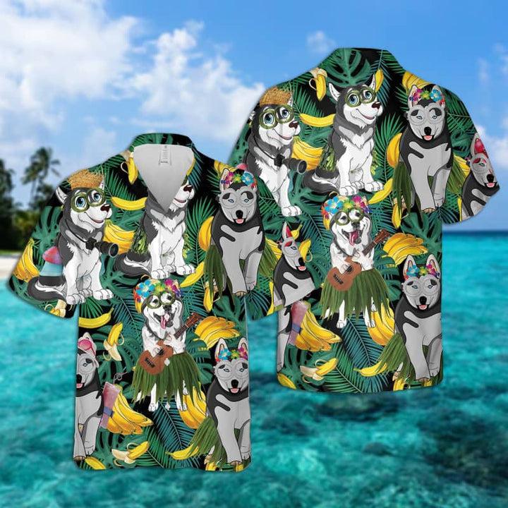 English Springer Spaniel Summer Leaves Hawaiian Shirt