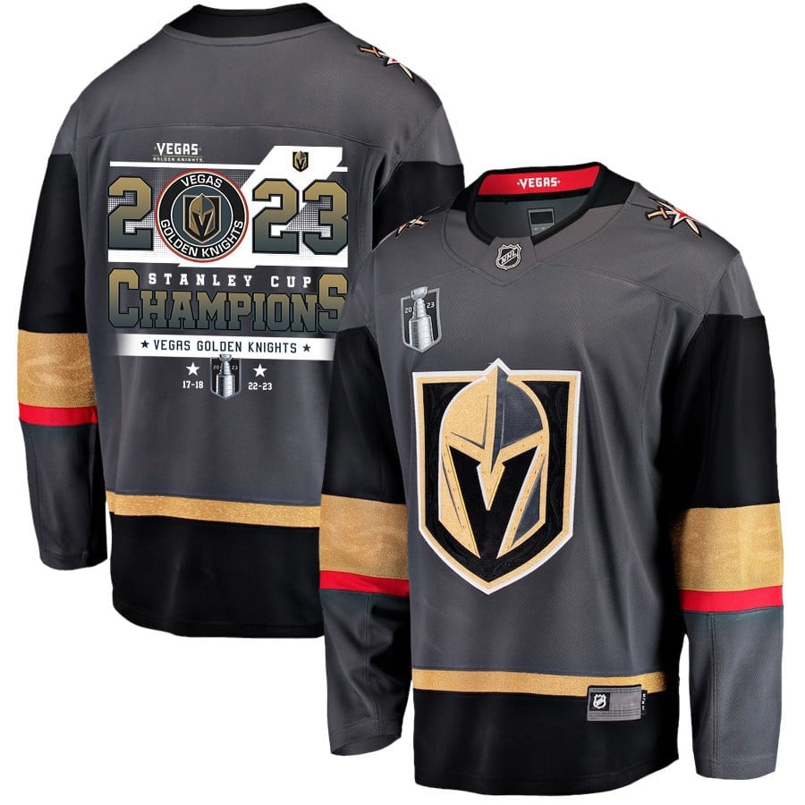 Vegas Golden Knights Championship Success 2023 Stanley Cup Men Jersey – Black