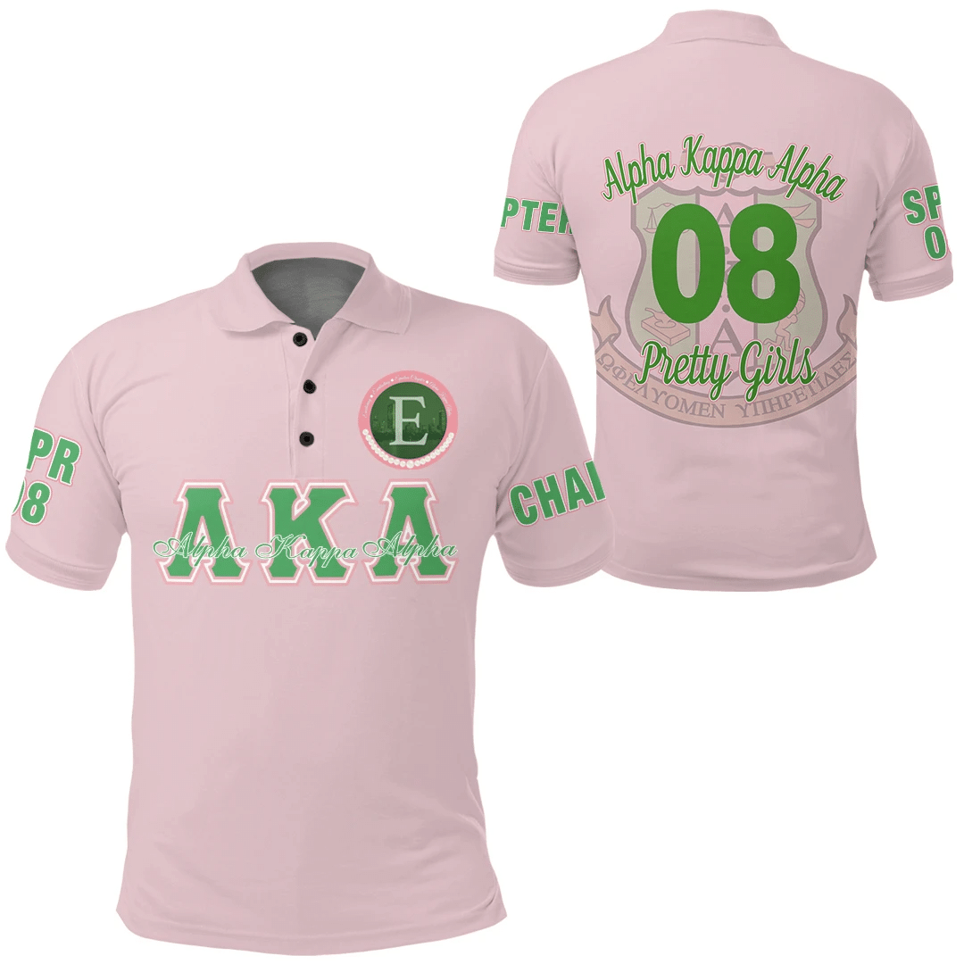 Africa Zone Polo Shirt – Alpha Kappa Alpha – Epsilon Chapter Polo Shirt A7