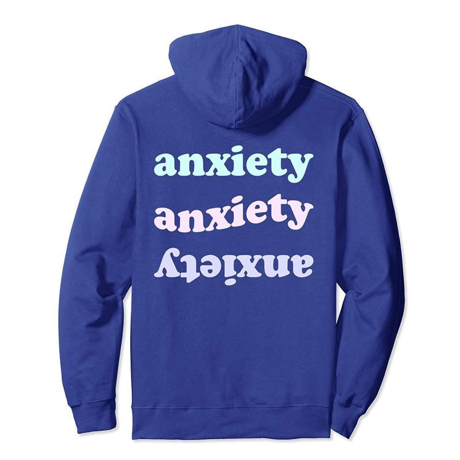 Anxiety Pastel Goth Grunge Aesthetic Fashion Hoodie