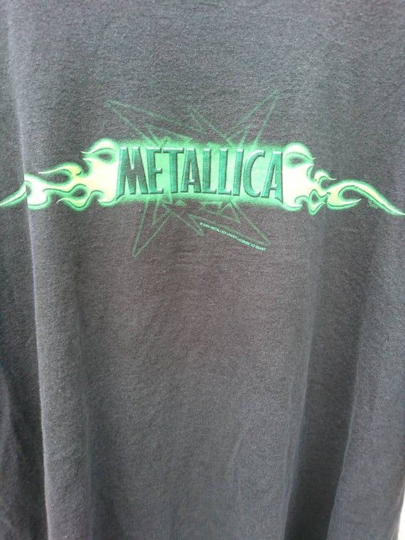 Metallica Shirt Reload Album Heavy Metal Band American Band 80S Scene Shirt