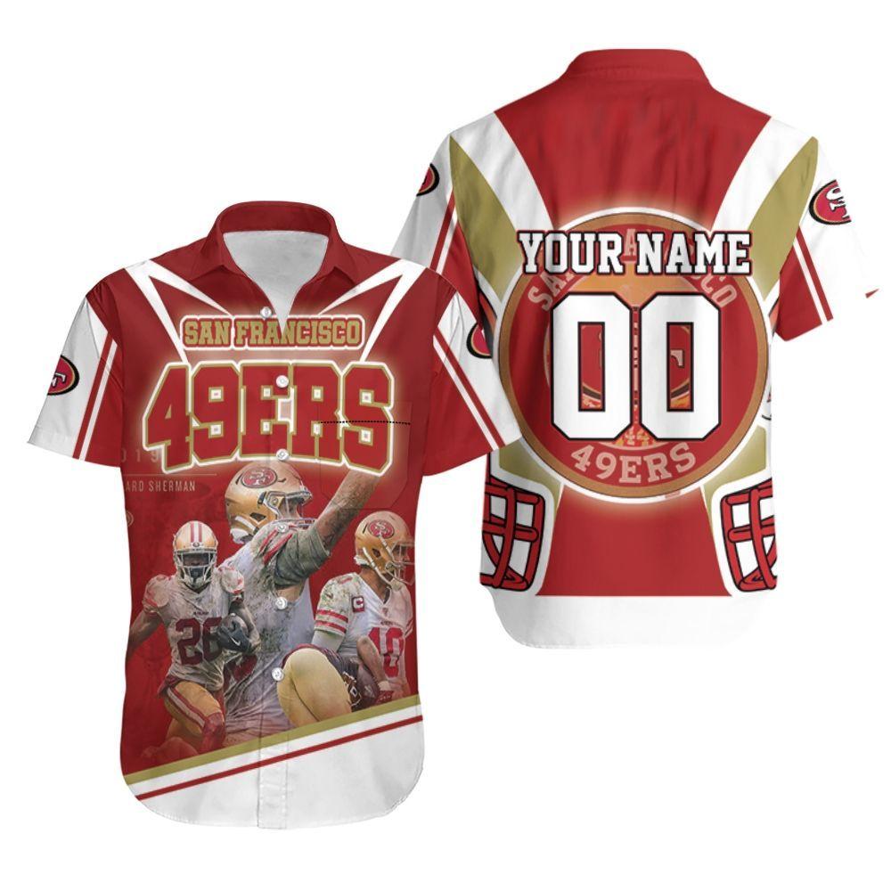 Beach Shirt Super Bowl 2021 San Francisco 49Ers Nfc East Champions Personalized Hawaiian Shirt