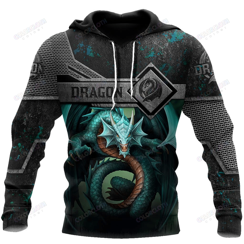 Gothic Dragon 3D Hoodie Shirt For Men And Women TY252006