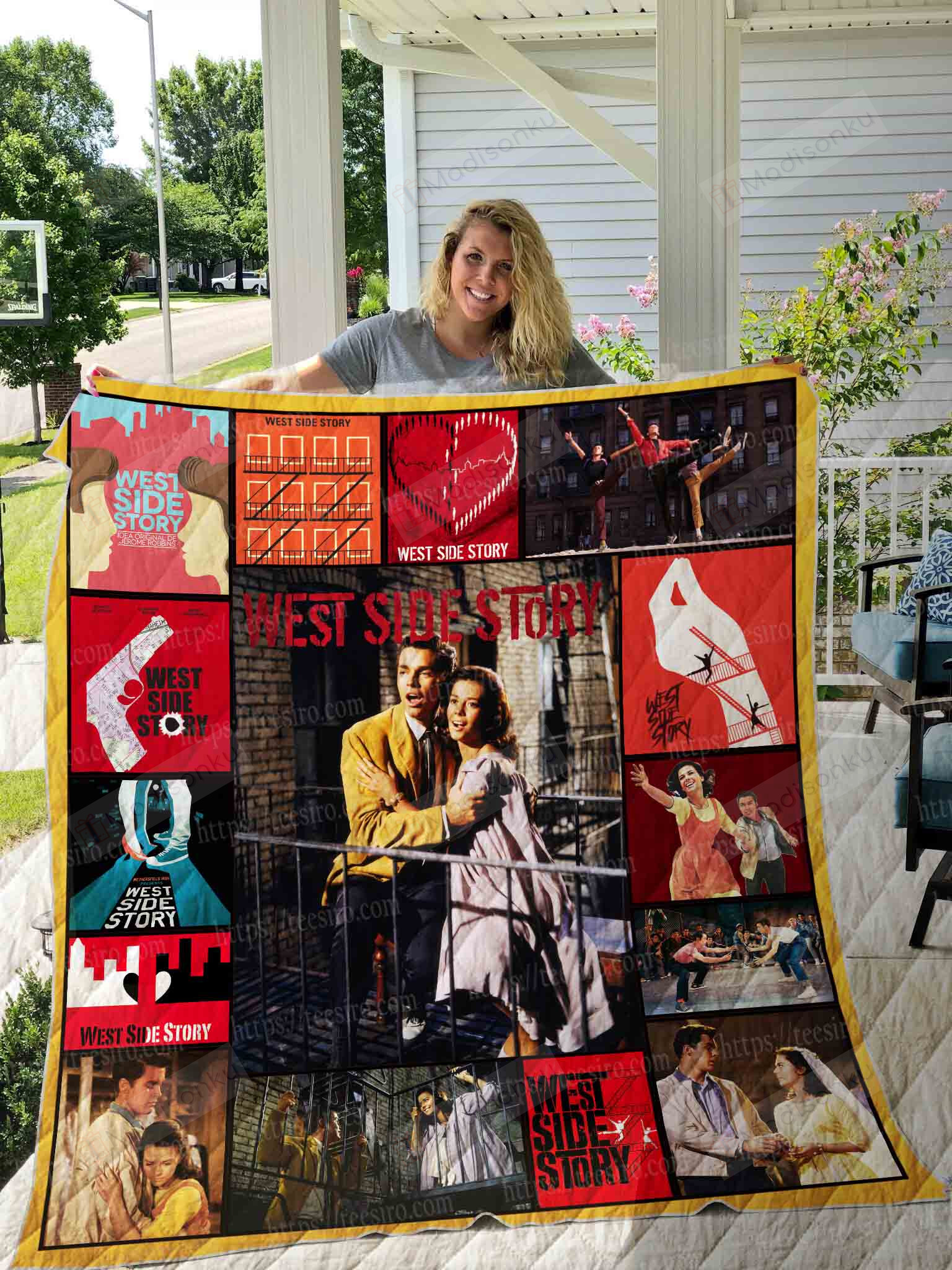 West Side Story Quilt Blanket 01