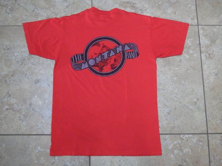 Rare Vtg The Montana Band National 50 50 Red Shirt