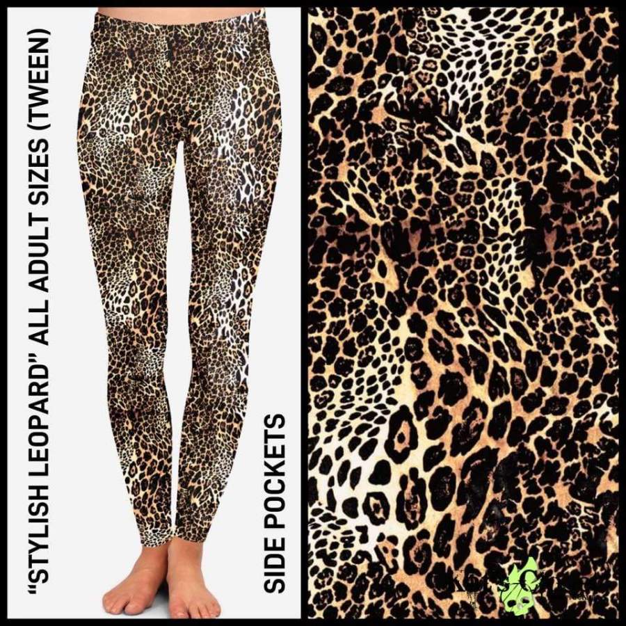 [PRE-ORDER]Custom Stylish Leopard Leggings W/Pockets & Joggers – Pre Orders Close 10/22