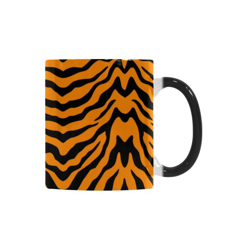 Bengal tigers skin print pattern Morphing Mug Heat Changing Mug