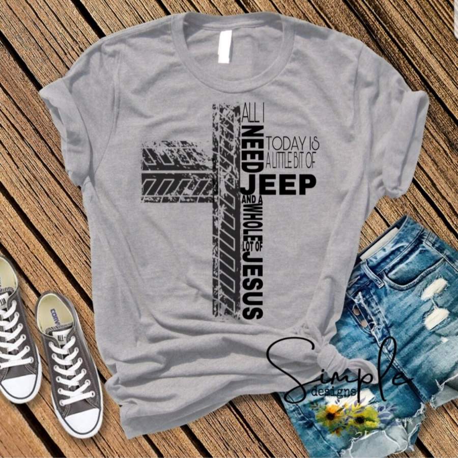 Jeep Cross T-shirt, Jeepin, 4WD Tees – Zeleton Store