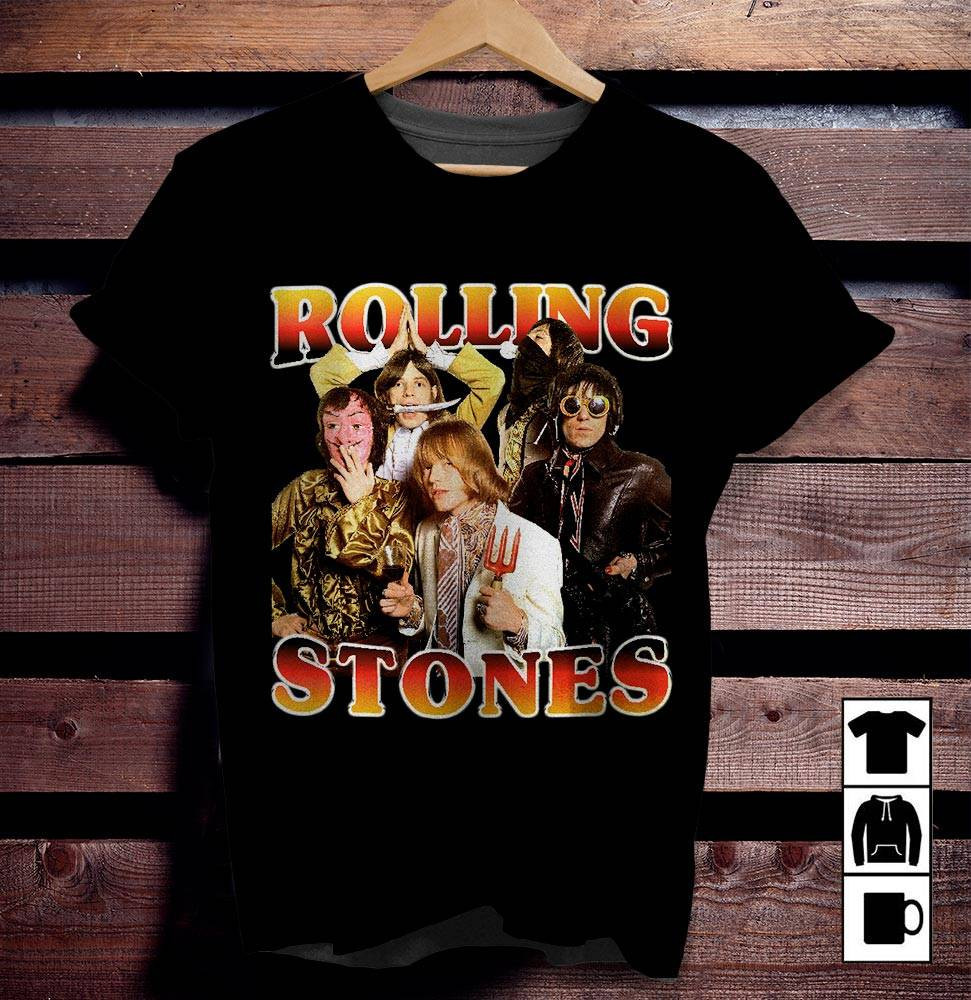 The Rolling Stones Merch Taschen Cover T-Shirt Sweatshirt Hoodie – Limited