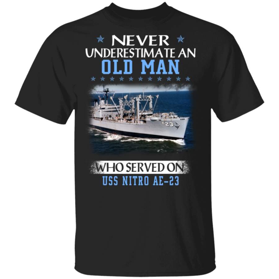 USS Nitro AE-23 Veterans Day Christmas Gift T-Shirt