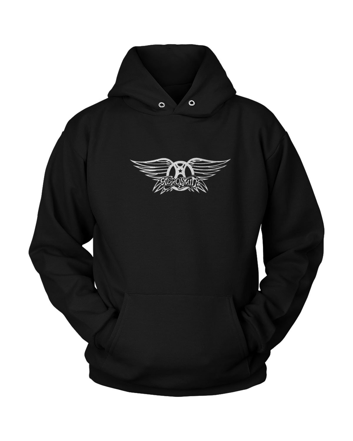 Vintage 90 Is Aerosmith Rock Band Music Logo Unisex Hoodie