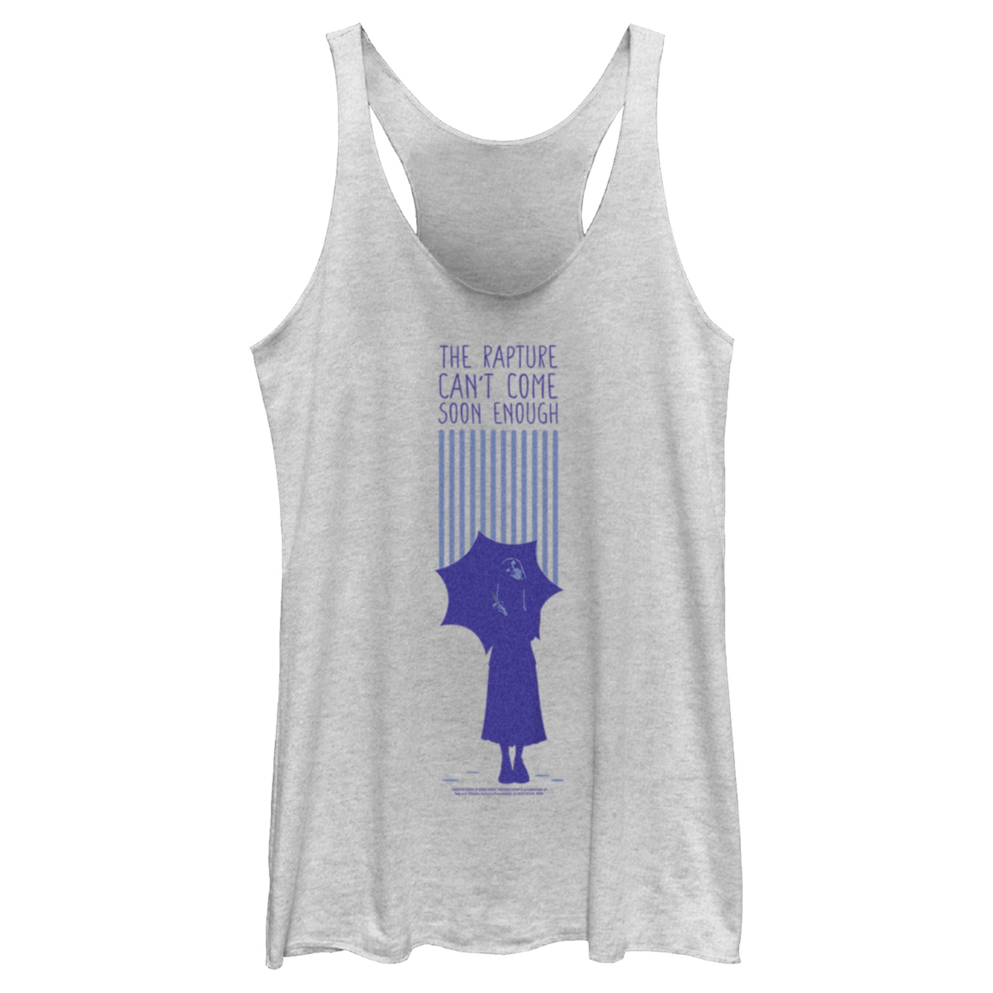 Women’S Wednesday The Rapture Can’T Come Soon Enough Racerback Tank Top