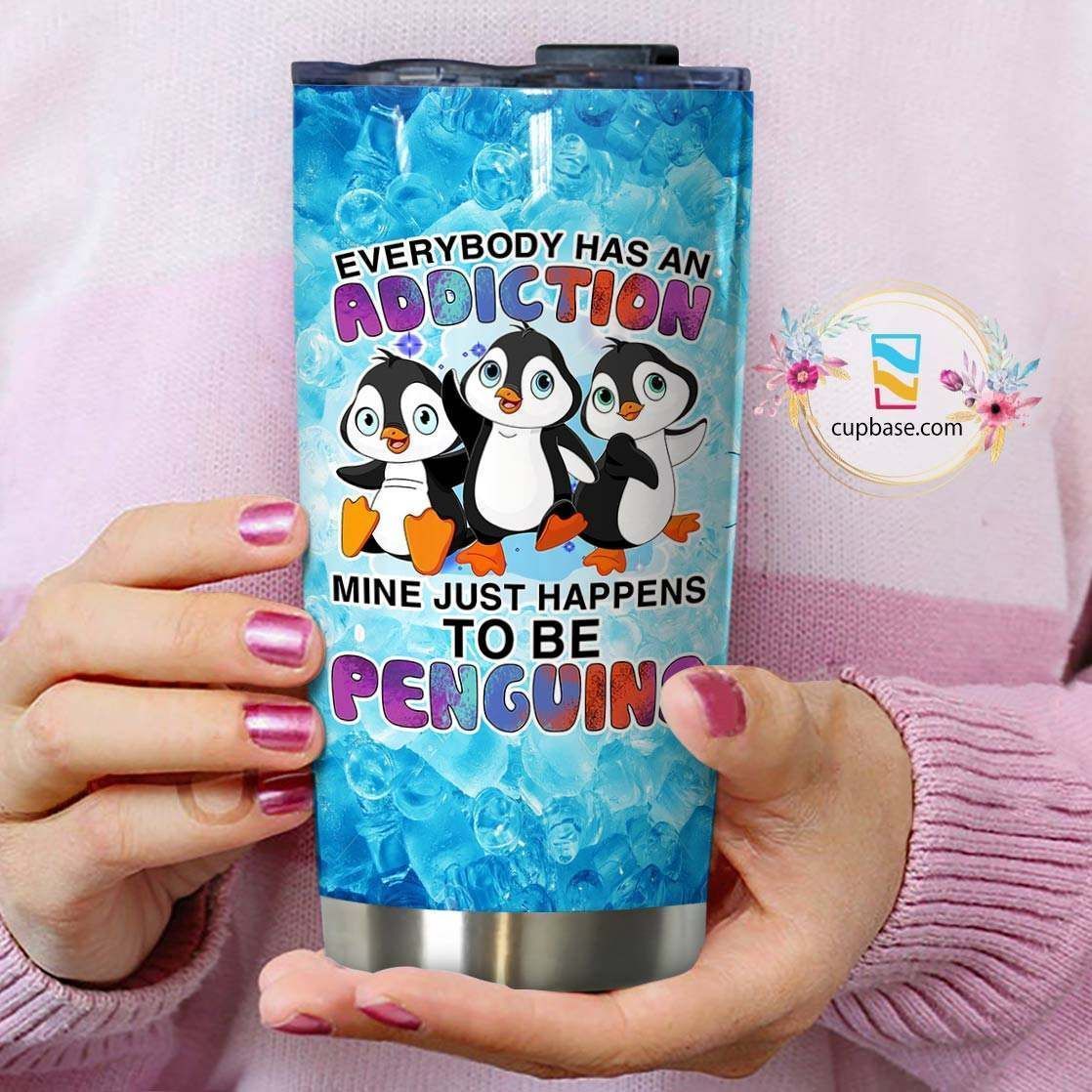 Penguin Addiction Tumbler  HHC02011228