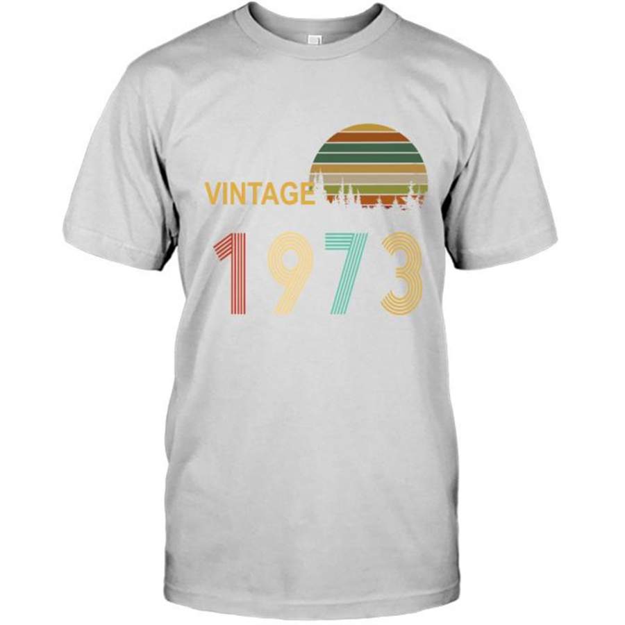 Vintage 1973, Birthday Gift, Retro Classic – Gildan Short Sleeve Shirt