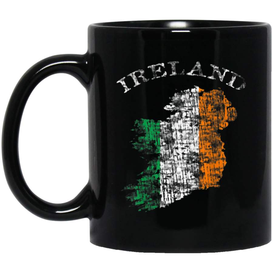 Vintage Ireland Irish Flag Mug