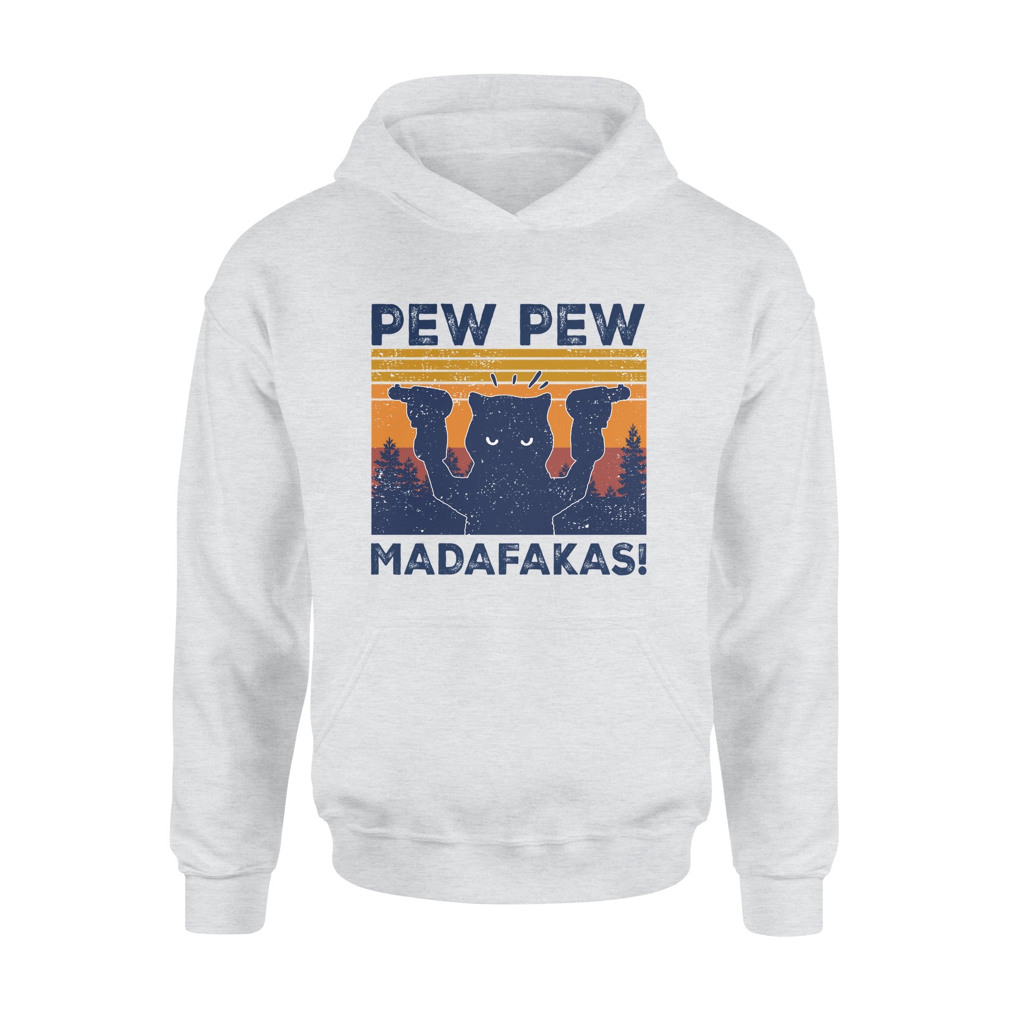 Cat Pew Pew Madafakas Funny – Standard Hoodie