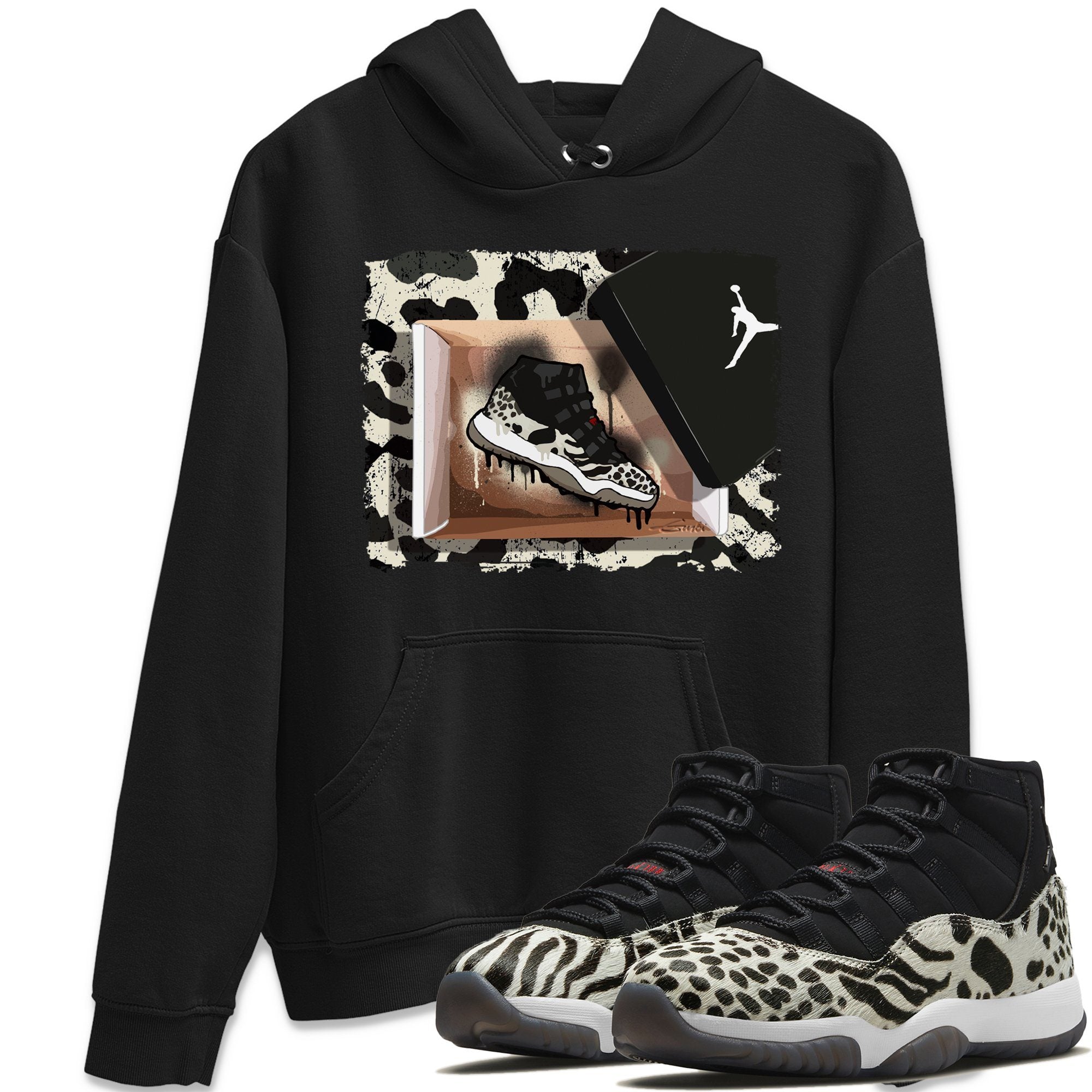 New Kicks Hoodie – Air Jordan 11 Animal Instinct