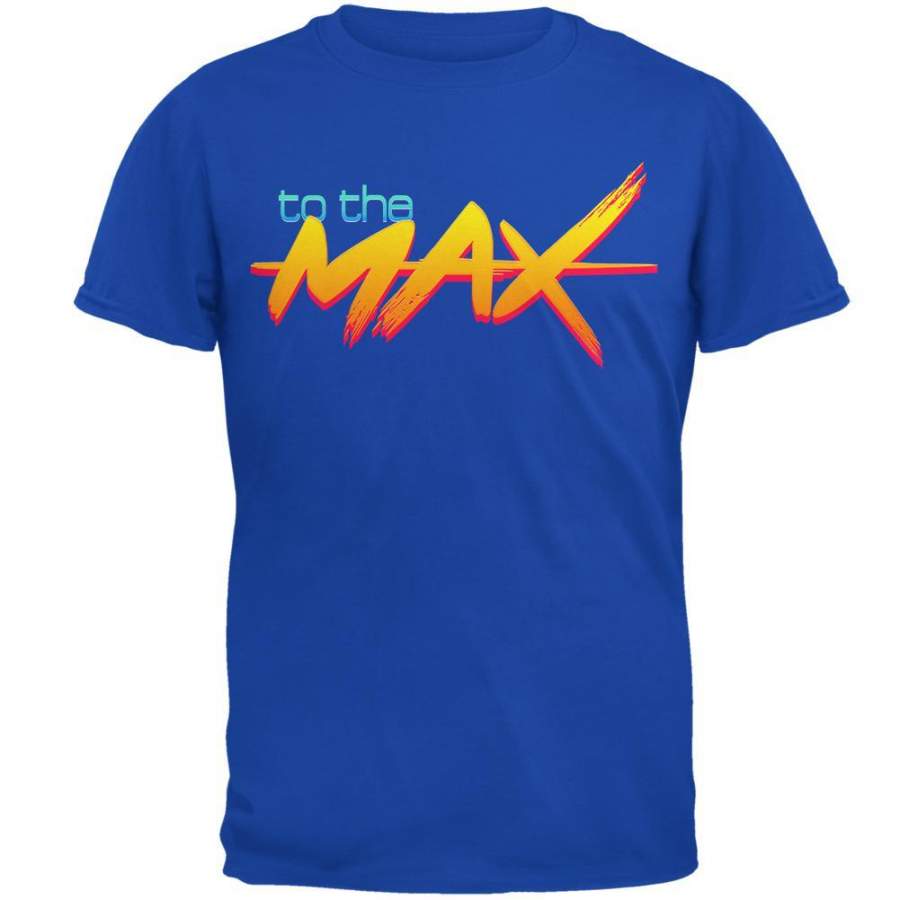 80’s Flashback To The Max Mens Soft T Shirt