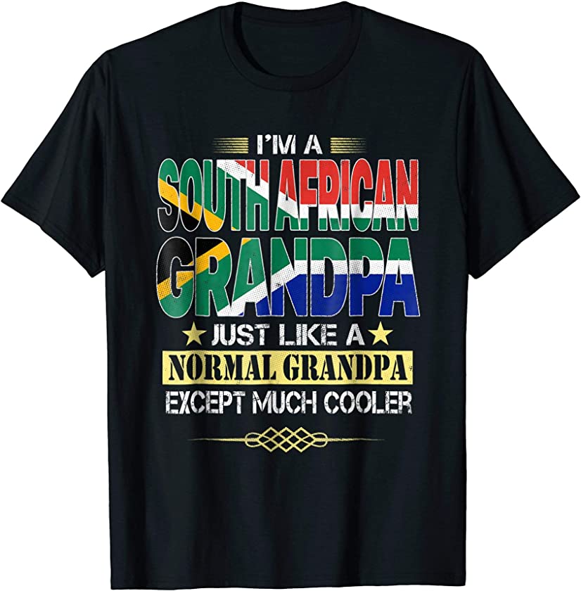 South African Grandpa Shirt Father’s Day Gifts