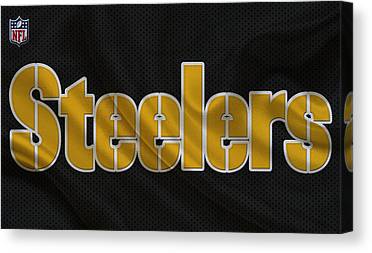 26 Pittsburgh Steelers Joe Hamilton Canvas Print