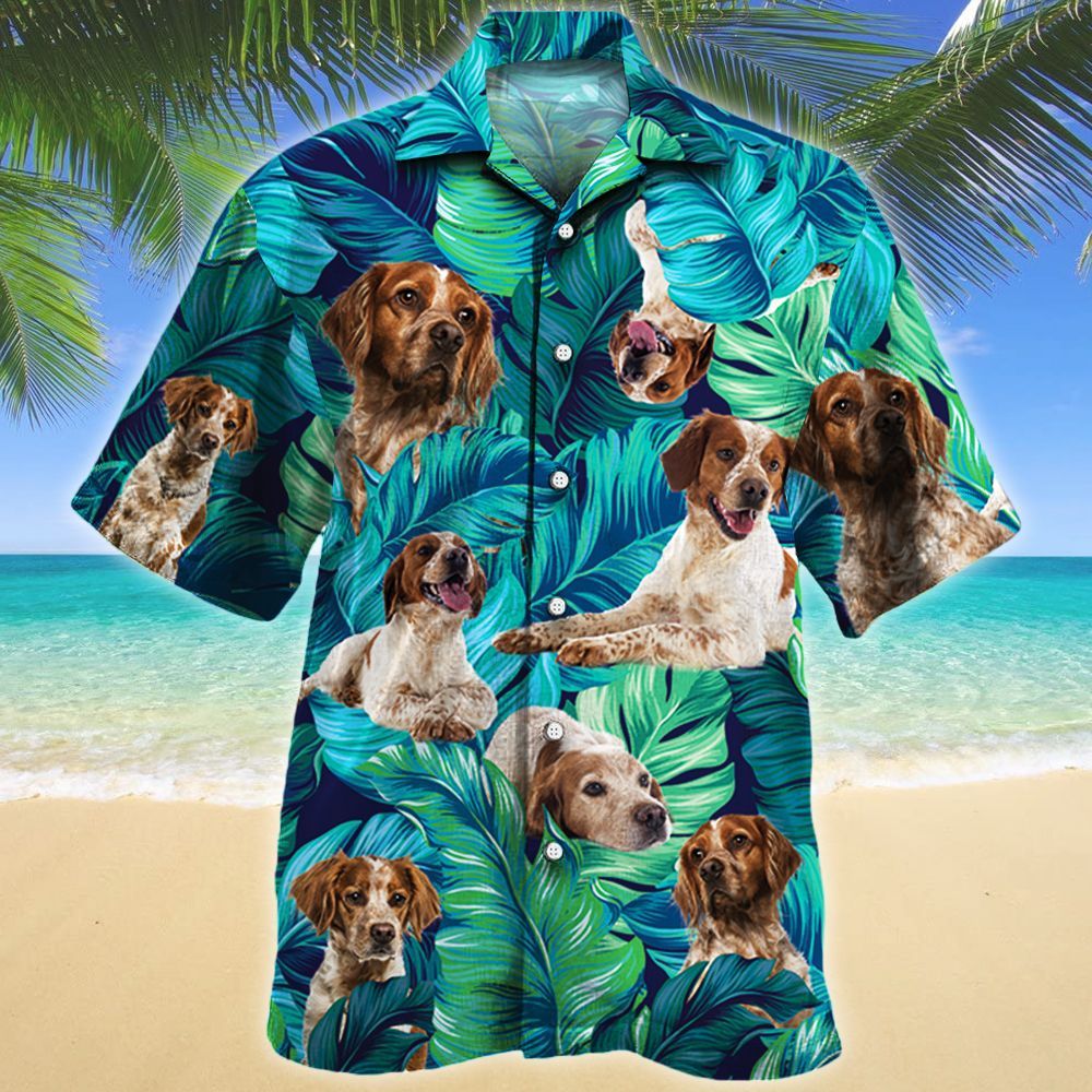 Brittany Dog Lovers Gift Hawaiian Shirt Ha102477