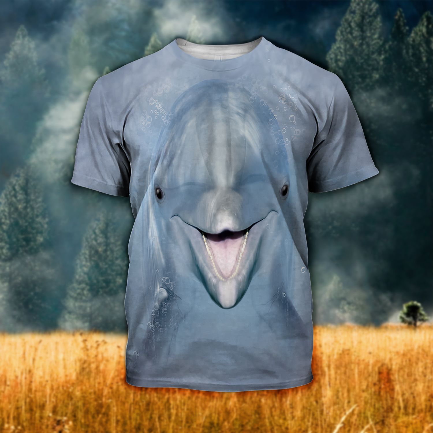 Dolphin Ver01 Tthj220721Nvm Unisex 3D T-Shirt All Over Print