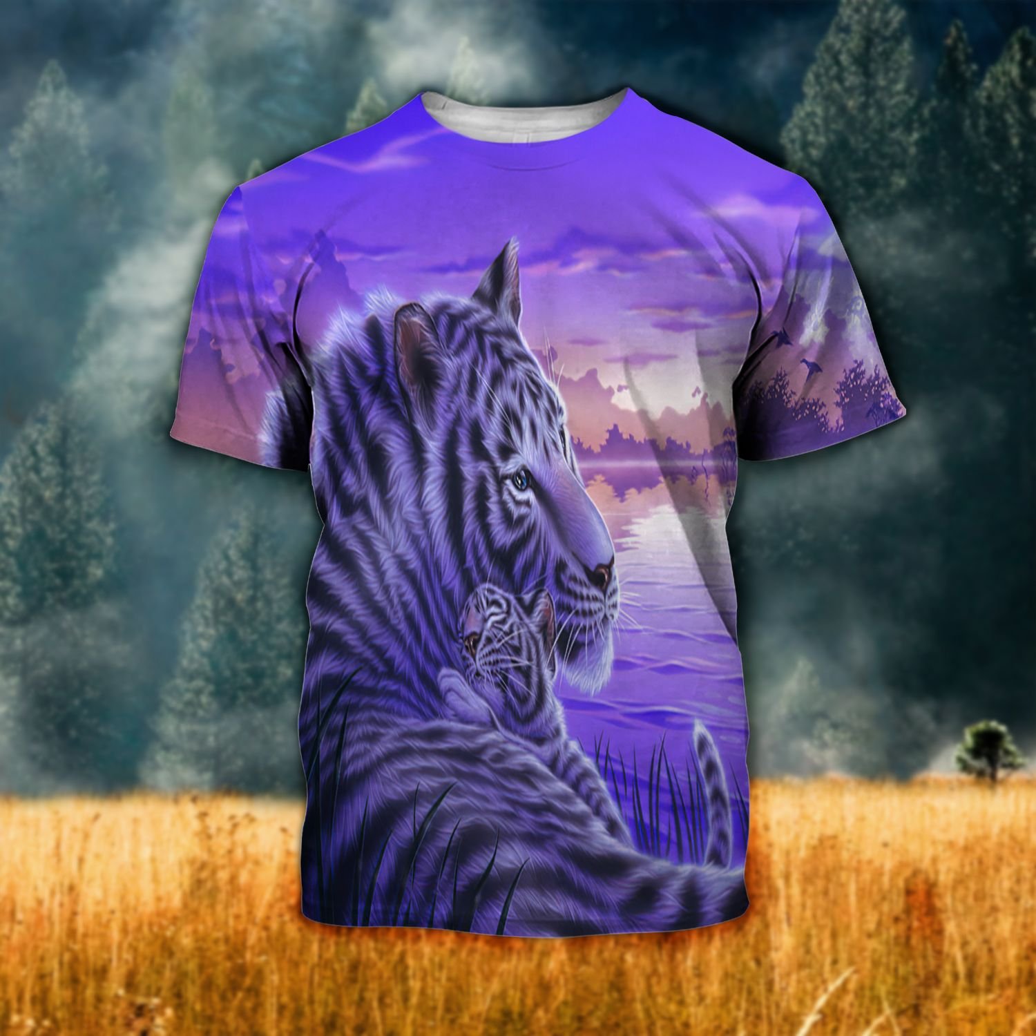 Tiger Ver01 Tthj170721Nvm Unisex 3D T-Shirt All Over Print