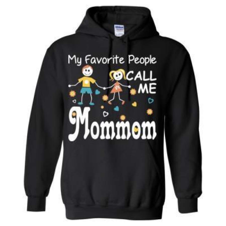 AGR My Favorite People Call Me Mommom – Heavy Blend™ Hooded Sweatshirt