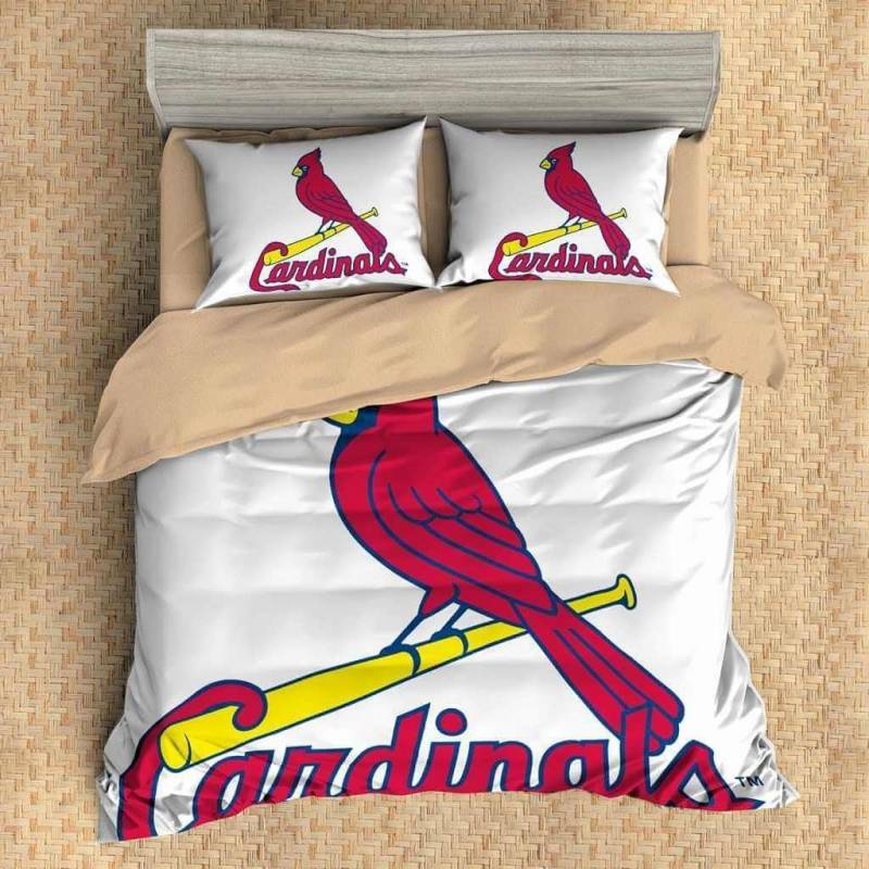 3D Customize St. Louis Cardinals Bedding Set Duvet Cover Set Bedroom Set Bedlinen