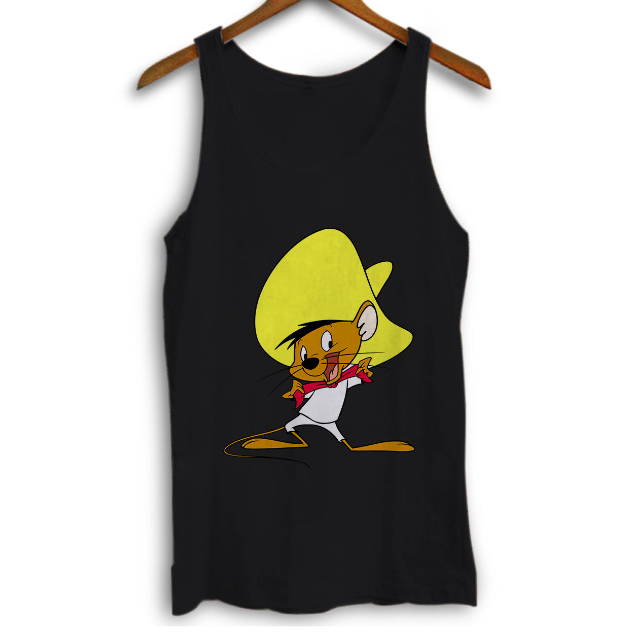 Speedy Gonzales Mexican Mouse Animal Cartoon Funny Tanktop Women