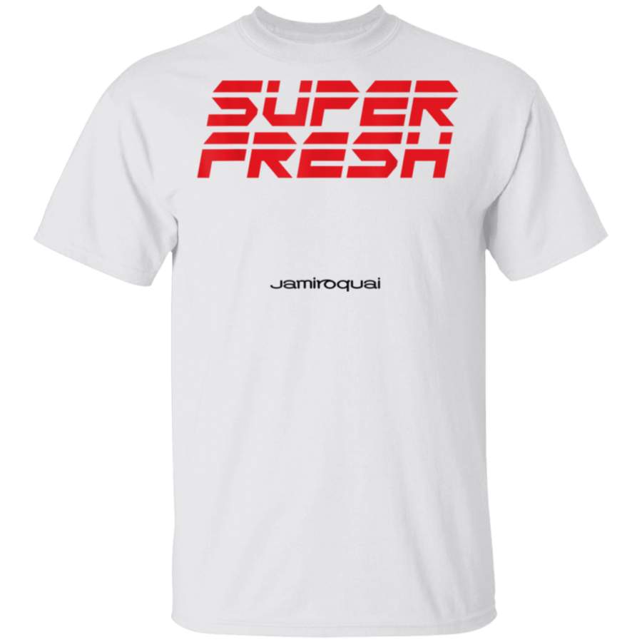 Jamiroquai Official Super Fresh Red Logo  TShirt